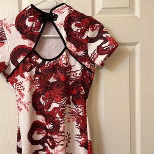 Pattern Dragon Dress